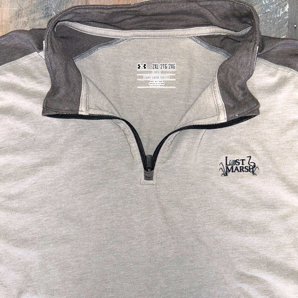 Under Armor 1/4 Zip Golf Pullover “Lost Marsh” Men’s 2XL